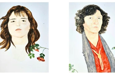 Aynı gülün yanında adlı kişisel resim sergisi yayında 