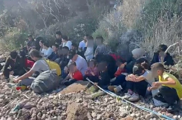 Ayvacık’ta 30 kaçak göçmen yakalandı 