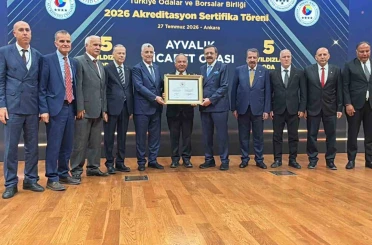 Ayvalık Ticaret Odası hizmet kalitesini tescilledi 