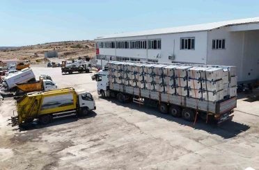 Ayvalık’a 1000 yeni çöp konteyneri 