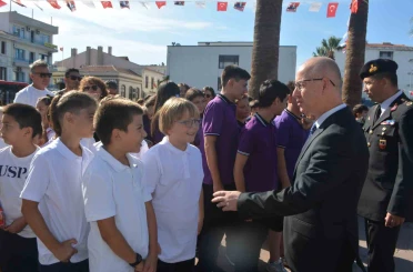 Ayvalık’ta 2025-2026 Eğitim ve Öğretim yılının ilk zili çaldı 