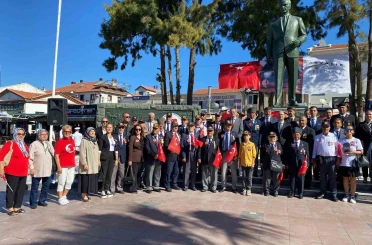 Ayvalık’ta Gaziler Günü’nde şehit ve gaziler unutulmadı 