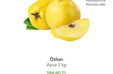 Ayvayı yiyemedik...Kilosu 300 liraya dayandı; lüks oldu 