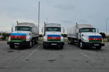 Azerbaycan, İran’a insani yardım gönderdi 
