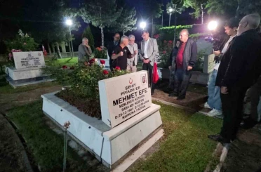 Babalar Günü’nde Kütahya Tayyare Şehitliği’nde duygu dolu buluşma 