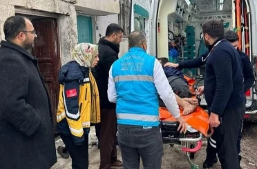 Babanın görüntüleri ekipleri harekete geçirdi 