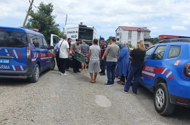 Bafra’da 92 yaşındaki kadın tarlada yanmış halde bulundu 