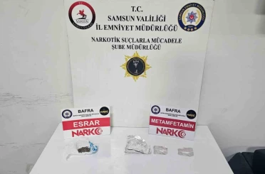Bafra’da uyuşturucu operasyonunda 1 tutuklama 