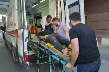 Bahçe aydınlatmasını onarırken elektrik çarptı: 1 yaralı

