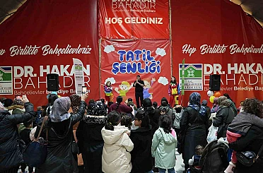 Bahçelievler’de çocuklara sömestr tatil şenliği 