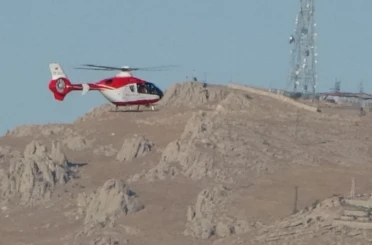 Bahçesaray ve Çatak’tan hastalar helikopterle Van’a nakledildi