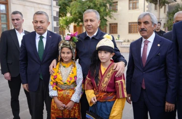 Bakan Ali Yerlikaya, Kilis Valisi Tahir Şahin ile bir araya geldi