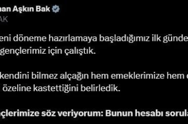 Bakan Bak: "Buradan gençlerimize söz veriyorum bunun hesabı sorulacak" 
