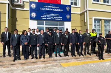 Bakan çiftçi; Kaman’da emniyet müdürlüğü ve öğretmenevi binasını ziyaret etti
