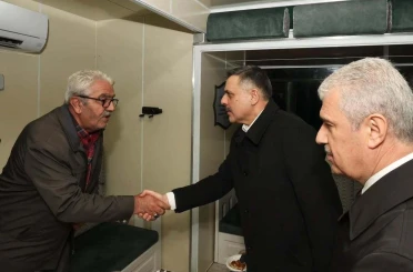 Bakan Çiftçi şehit Akarsel'in ailesini ziyaret etti