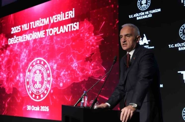 Bakan Ersoy: ‘‘2025 turizm geliri 65,2 milyar dolar’’ 