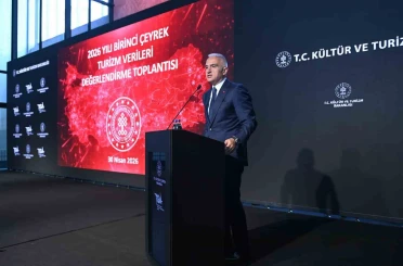 Bakan Ersoy: "Turizm geliri 2026 yılının ilk çeyreğinde yüzde 4,2 artışla 9,8 milyar dolar oldu" 