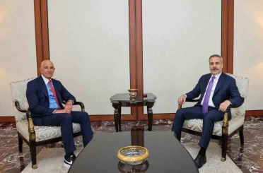 Bakan Fidan, ABD Suriye Özel Temsilcisi Barrack’ı kabul etti 