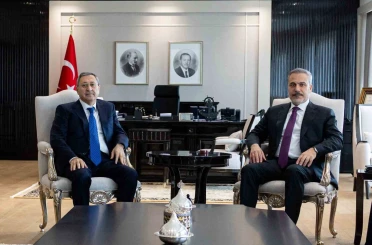 Bakan Fidan, Azerbaycan Cumhurbaşkanının Özel Görevler Temsilcisi Halefov’u kabul etti