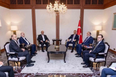 Bakan Fidan, Hamas Siyasi Büro Şefi Hayye’yi kabul etti 