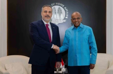 Bakan Fidan, İçişleri Bakanı ve Ulusal Güvenlikten Sorumlu Koordinatör Bakan Shanmugam’la görüştü