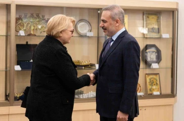 Bakan Fidan, Litvanya Meclis Başkan Yardımcısı Budbergyt ile görüştü 