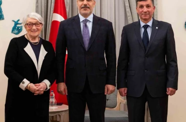 Bakan Fidan, Litvanya’daki Tatar ve Karaim toplumları temsilcileriyle bir araya geldi 