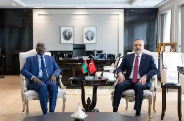 Bakan Fidan, Moritanyalı mevkidaşı Merzoug ile görüştü 