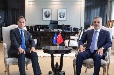 Bakan Fidan, NATO Genel Sekreteri Rutte ile görüştü