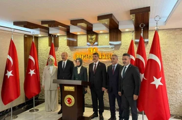 Bakan Göktaş Batman’da temaslarda bulundu 