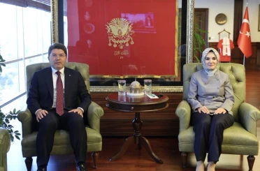 Bakan Göktaş ve Bakan Tunç bir araya geldi 