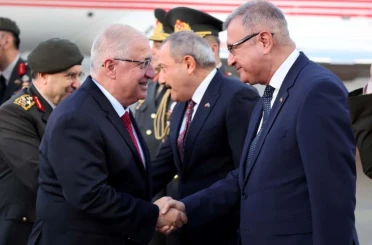 Bakan Güler, 2. Karabağ Savaşı zafer kutlamalarına katılmak üzere Azerbaycan’a geldi 