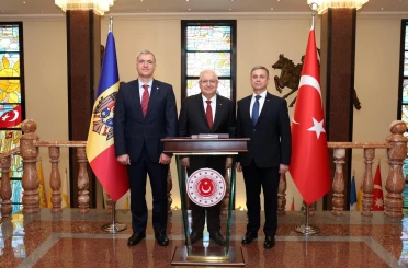 Bakan Güler, Moldova Başbakan Yardımcısı Osmochescu ile görüştü 