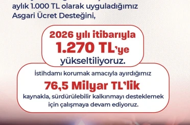 Bakan Işıkhan: "76.5 milyar liralık kaynakla çalışma hayatımızı daha güçlü kılacak, istihdam kapasitemizi koruyacağız" 