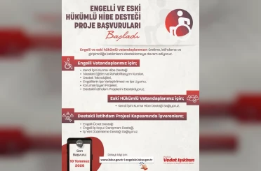Bakan Işıkhan: "Engelli ve Eski Hükümlü Hibe Desteği’nin 2026 yılı 4. dönem başvurularını başlatıyoruz" 