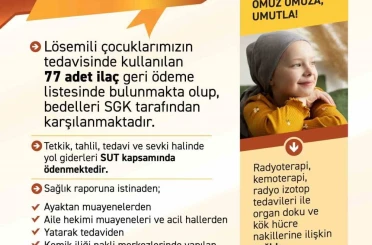 Bakan Işıkhan’dan Lösemili Çocuklar Haftası paylaşımı 