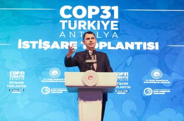 Bakan Kurum: "COP31, iklim eyleminde bir dönüm noktası olacak" 