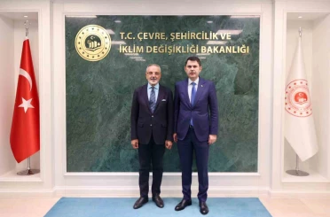 Bakan Kurum, DEM Parti Milletvekili Sakık’ı kabul etti 