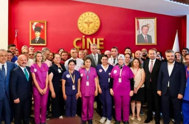 Bakan Memişoğlu Çine Devlet Hastanesi’nde incelemelerde bulundu 