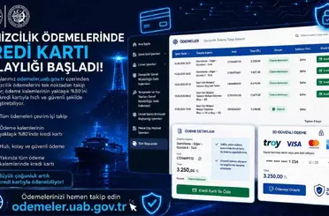 Bakan Uraloğlu: "Denizcilik ödemelerinin yaklaşık yüzde 80’i kredi kartıyla çevrim içi yapılabiliyor"
