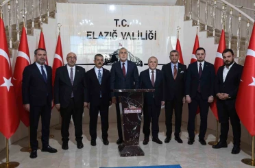 Bakan Vedat Işıkhan, Elazığ’da 