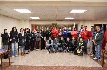 Bakan Yardımcısı Ayhan, Bayburtlu gençleri bakanlıkta ağırladı 