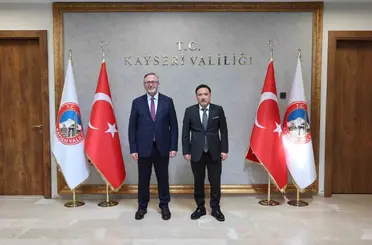 Bakan Yardımcısı Yılmaz’dan Vali Çiçek’e ziyaret
