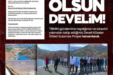 Baki Ersoy’dan Develi’ye sulama projesi müjdesi
