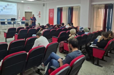 Bakım personeline afet farkındalık eğitimi verildi 