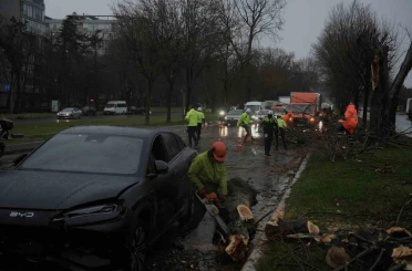 Bakırköy sahil yolunda Fırtına kabusu 