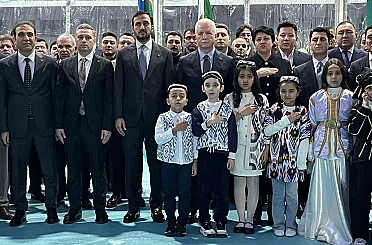 Bakırköy’de Özbekistan Devlet Okulu’nun yapıma yönelik tören düzenlendi 