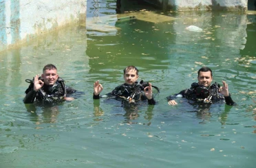 ‘Balık Adamlar’ Sakaryabaşı’nda eğitimlerini sürdürüyor 