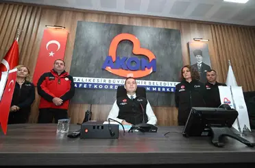 Balıkesir Afet Koordinasyon Merkezi açıldı
