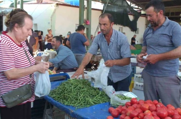 Balıkesir Burhaniye de organik ürünler pazarı kuruldu 